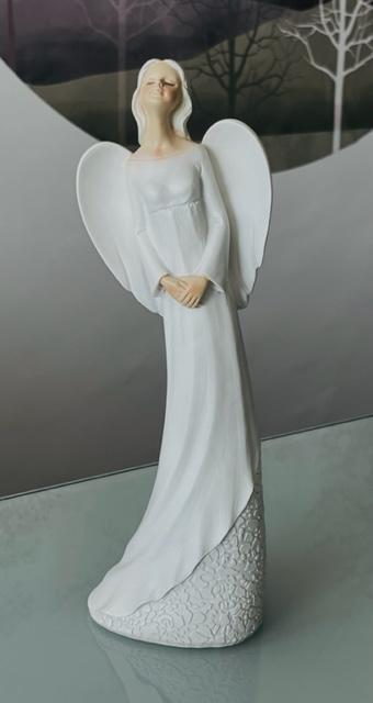 Anjel vysoký zasnený, 30 cm