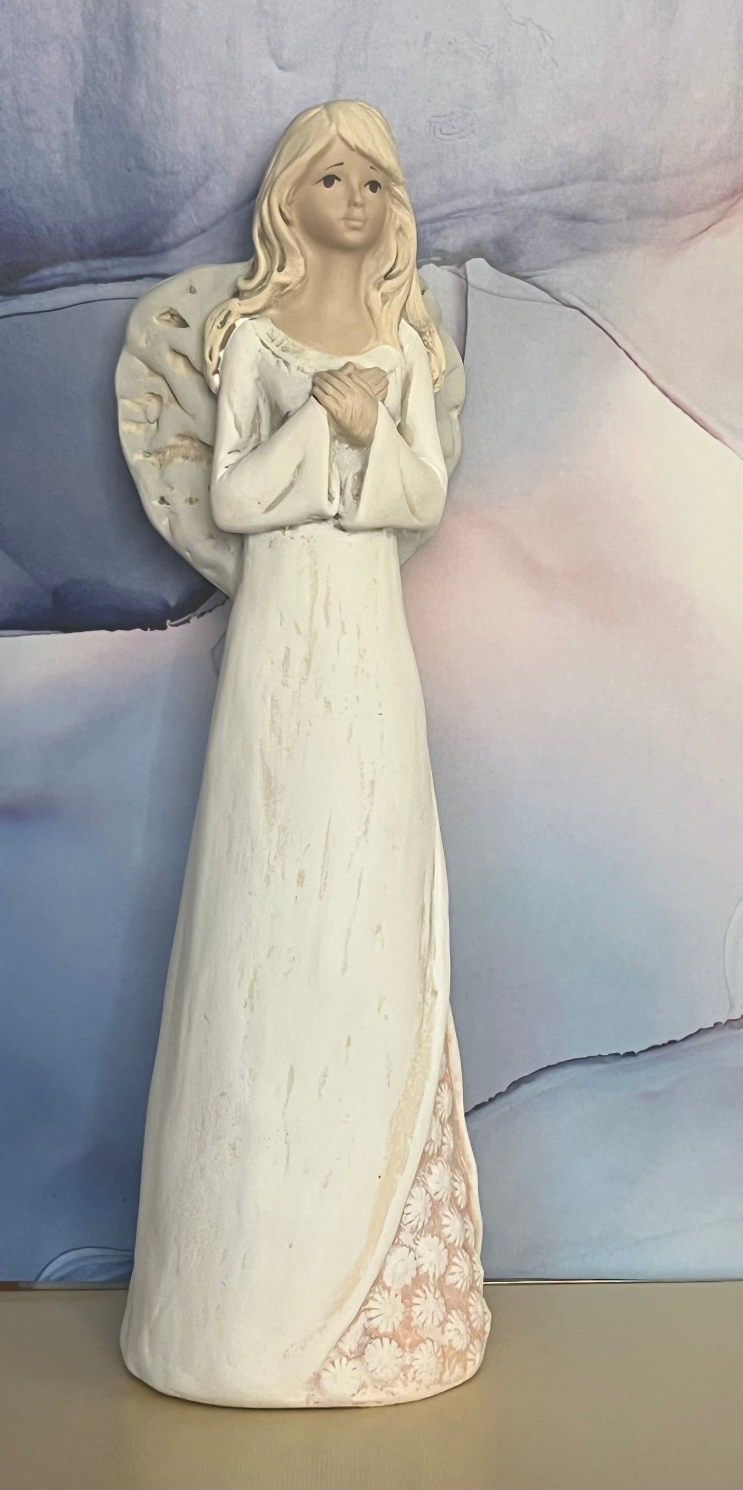 Anjelka s kvetinovou sukničkou (33cm)