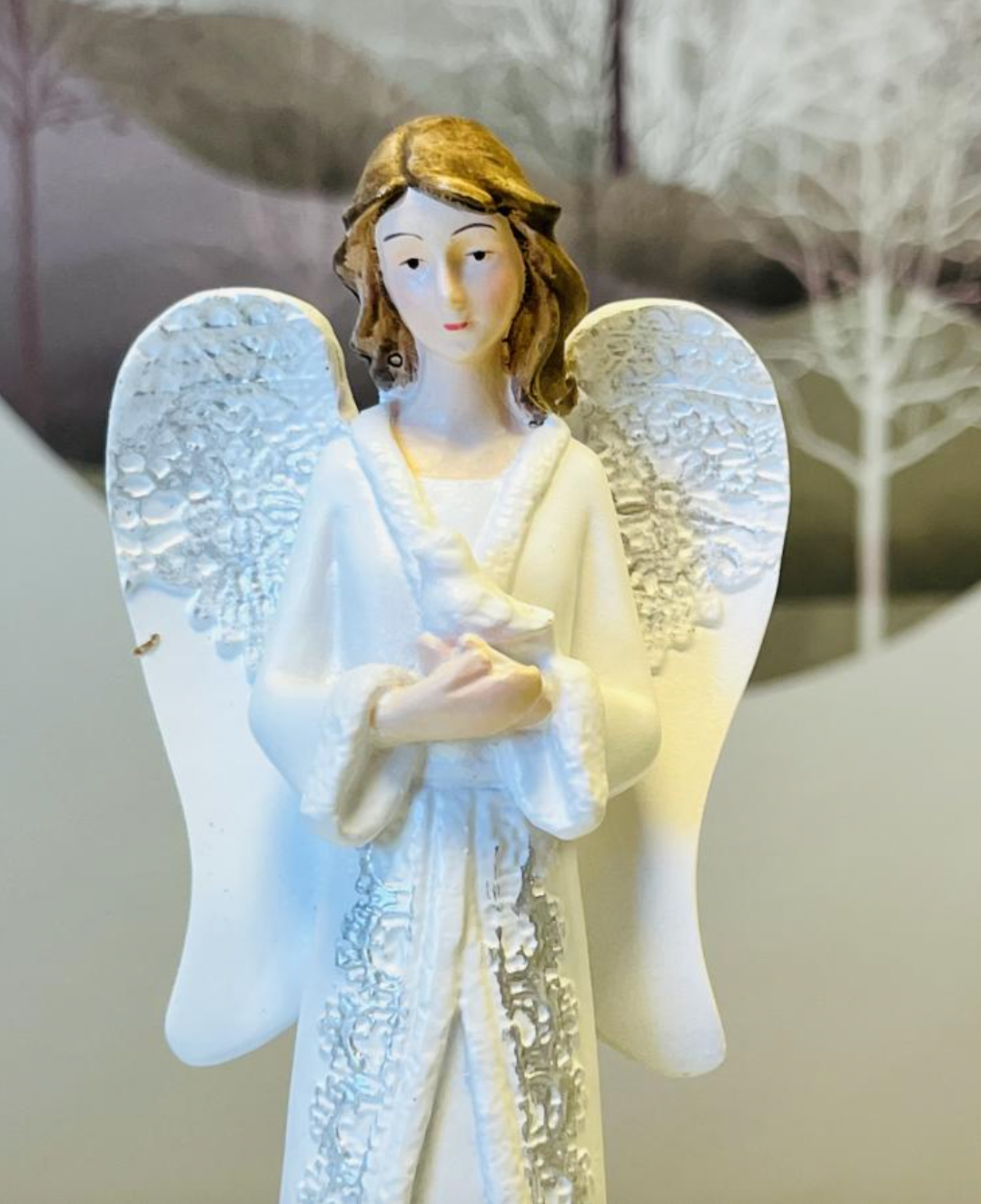 Anjel s holubicou, 24cm