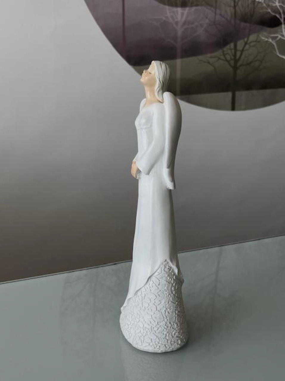 Anjel vysoký zasnený, 30 cm