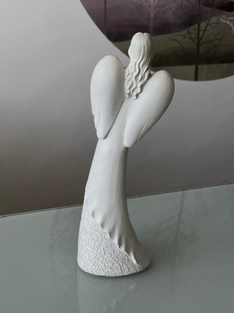 Anjel vysoký zasnený, 30 cm