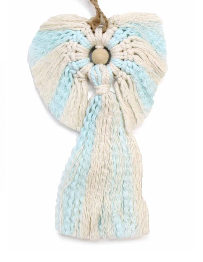Hati-Hati makramé angyal - Guardian, 22cm (ajándékdobozban)