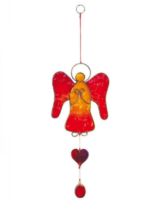Lapač slnka "Červený anjel" 18 cm