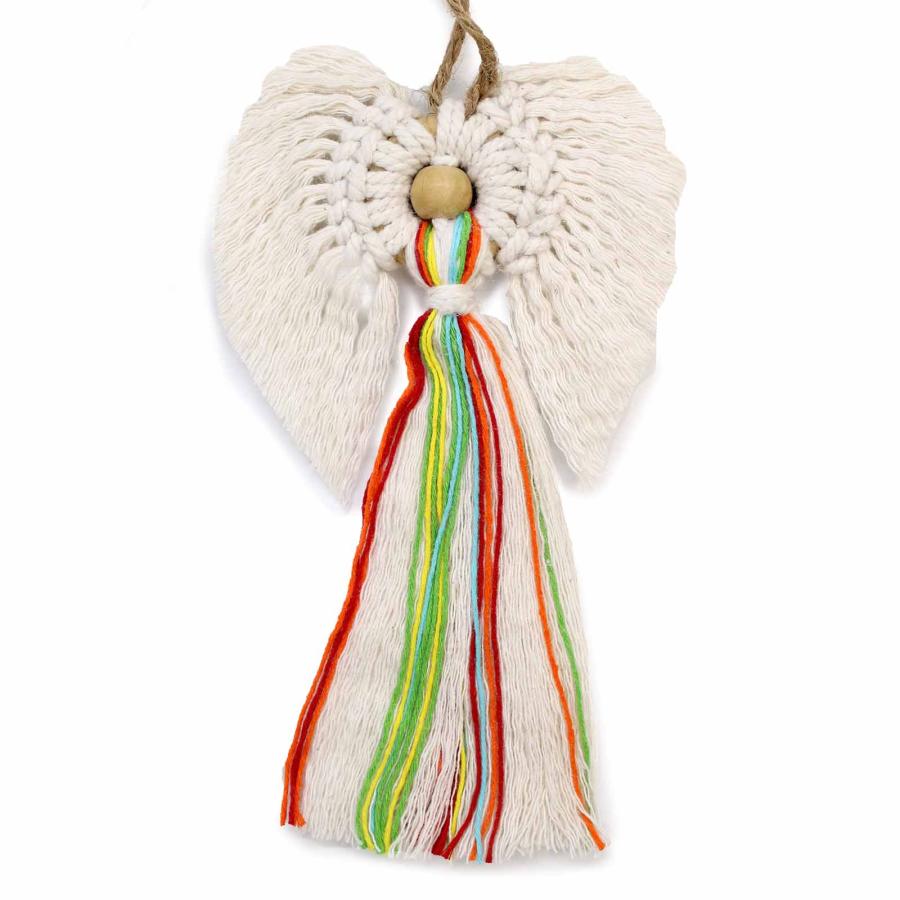 Hati-Hati Makramé Angel - Nyugalom 22 cm (ajándékdobozban)